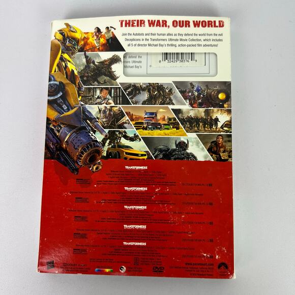 Transformers: the Ultimate 5-Movie Collection DVD 2018 NEW SEALED - Picture 13 of 13